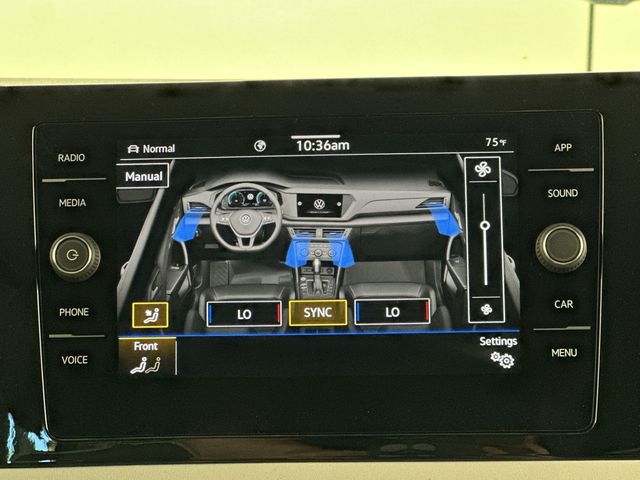 2025 Volkswagen Taos 1.5T SE Black at Subaru and VW of Moon Township