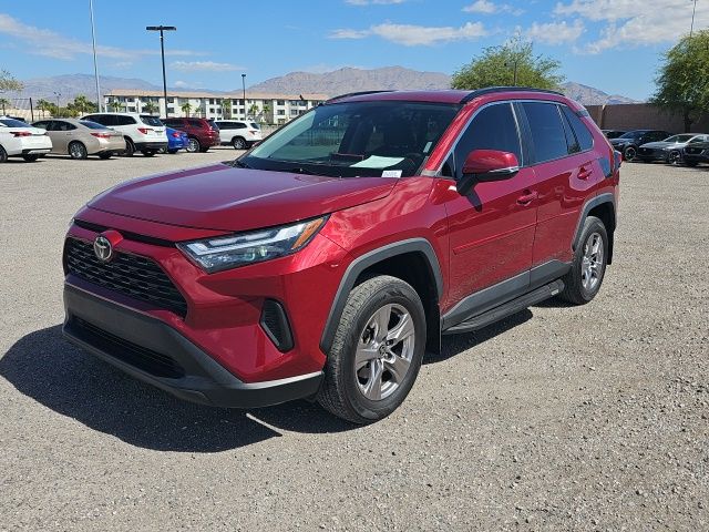 Red (Ruby Flare Pearl) 2022 Toyota RAV4 SUV / Crossover Front-Wheel Drive 8-Speed Automatic