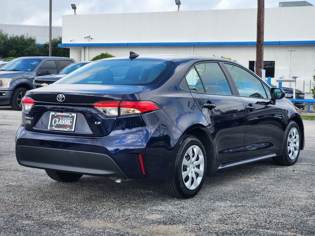 2024 Toyota Corolla LE Blue at Traditions Chevrolet
