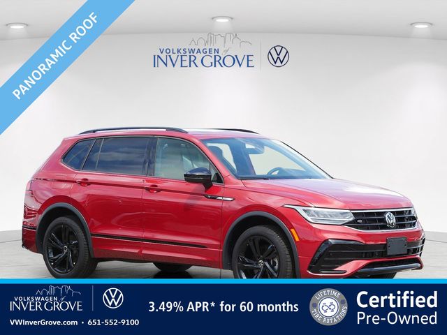 Kings Red Metallic 2024 Volkswagen Tiguan SE R-Line Black 4Motion SUV / Crossover All-Wheel Drive 8-Speed Automatic