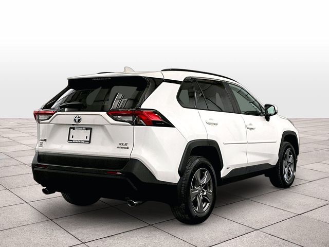 2022 Toyota RAV4 Hybrid XLE White at Phil Fitts Ford