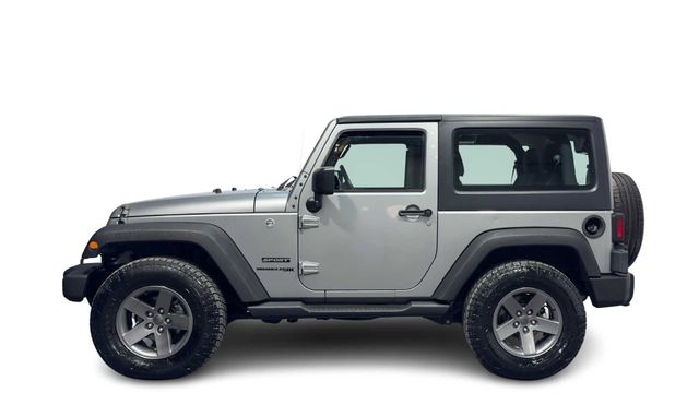 Billet Silver Metallic Clearcoat 2018 Jeep Wrangler SUV / Crossover Four-Wheel Drive 5-Speed Automatic