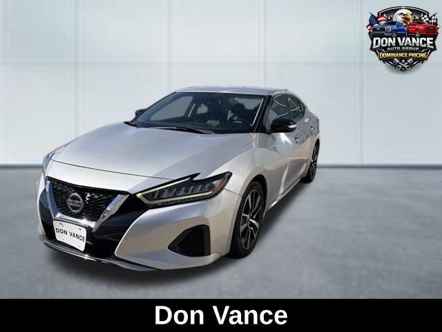 Brilliant Silver Metallic 2022 Nissan Maxima SV FWD Sedan Front-Wheel Drive Continuously Variable Transmission