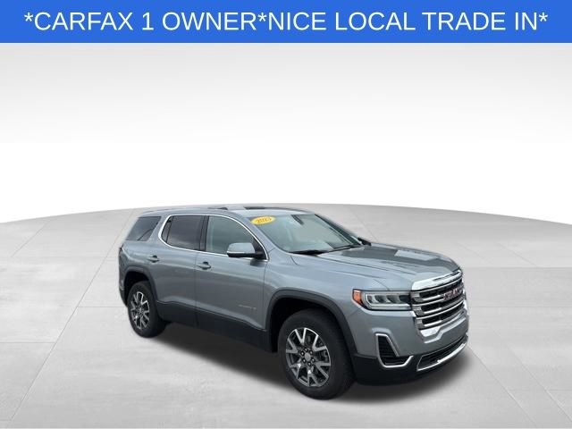 Sterling Metallic 2023 GMC Acadia SLE FWD SUV / Crossover Front-Wheel Drive 9-Speed Automatic