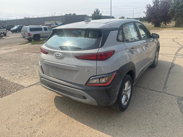 2022 Cyber Silver Hyundai Kona SE AWD SUV