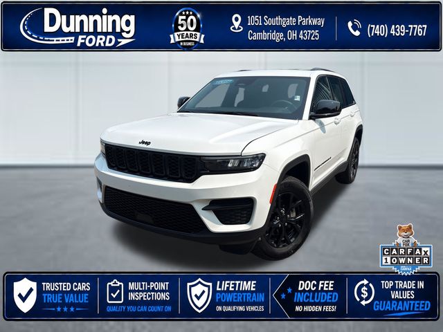 Bright White Clearcoat 2025 Jeep Grand Cherokee SUV / Crossover Four-Wheel Drive 8-Speed Automatic