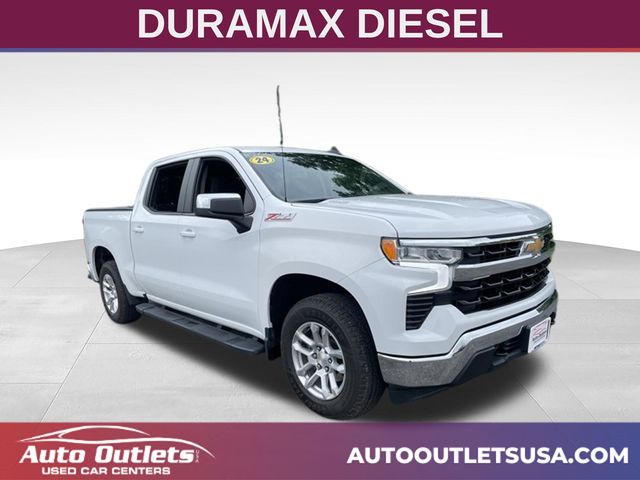 Summit White 2024 Chevrolet Silverado 1500 Pickup Truck Four-Wheel Drive Automatic
