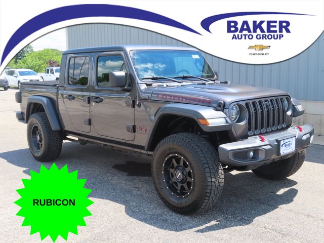 Gray (Granite Crystal Metallic Clearcoat) 2020 Jeep Gladiator Pickup Truck Four-Wheel Drive 8-Speed Automatic