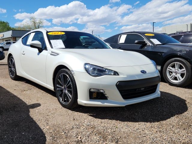 Satin White Pearl 2013 Subaru BRZ Premium RWD Coupe Rear-Wheel Drive 6-Speed Manual