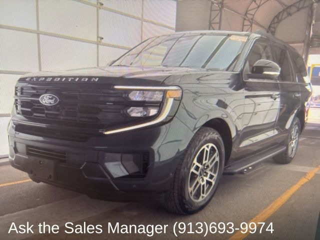 Stone Blue Metallic 2025 Ford Expedition Active 4WD SUV / Crossover Four-Wheel Drive Automatic