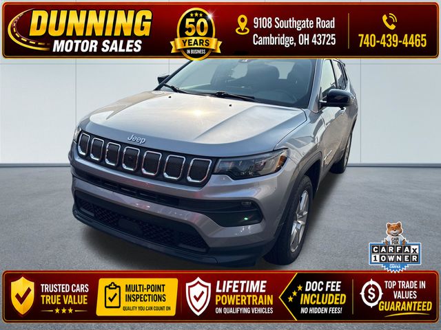 Billet Silver Metallic Clearcoat 2022 Jeep Compass SUV / Crossover Four-Wheel Drive 9-Speed Automatic