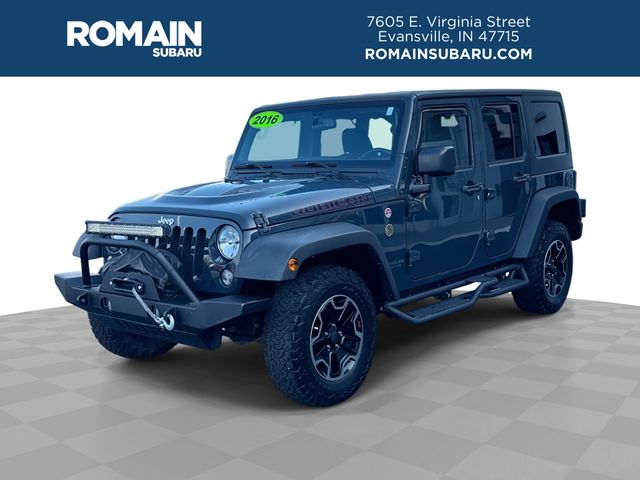 Rhino Clearcoat 2016 Jeep Wrangler SUV / Crossover Four-Wheel Drive 6-Speed Manual