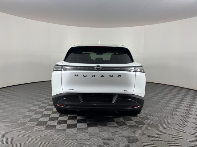 2025 Everest White Pearl Tricoat Nissan Murano SL AWD SUV