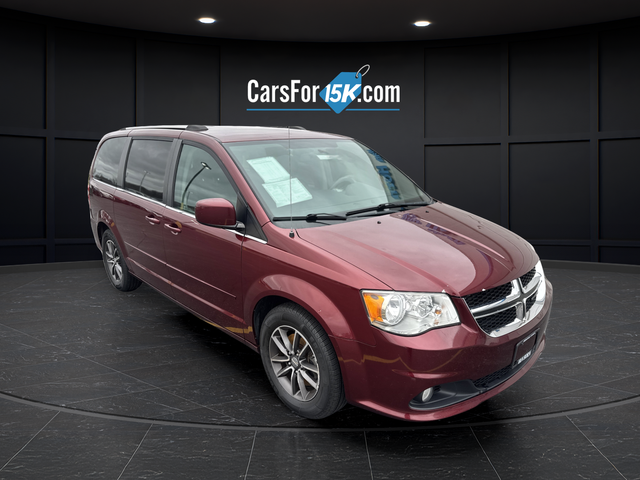 Octane Red Pearlcoat 2017 Dodge Grand Caravan SXT FWD Minivan Front-Wheel Drive 6-Speed Automatic