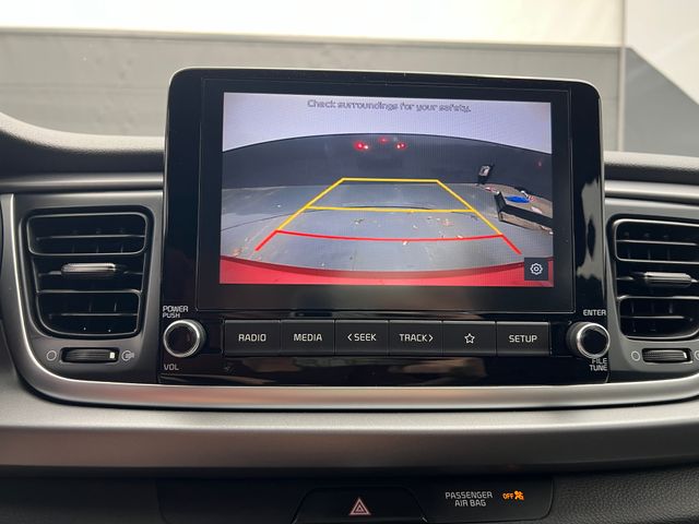 2021 Currant Red Kia Rio S FWD Sedan