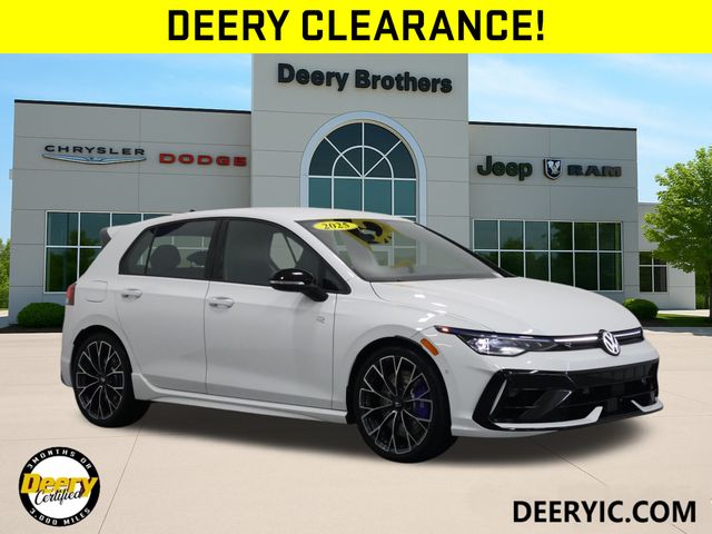 White 2025 Volkswagen Golf R 4Motion Hatchback All-Wheel Drive 7-Speed Dual Clutch