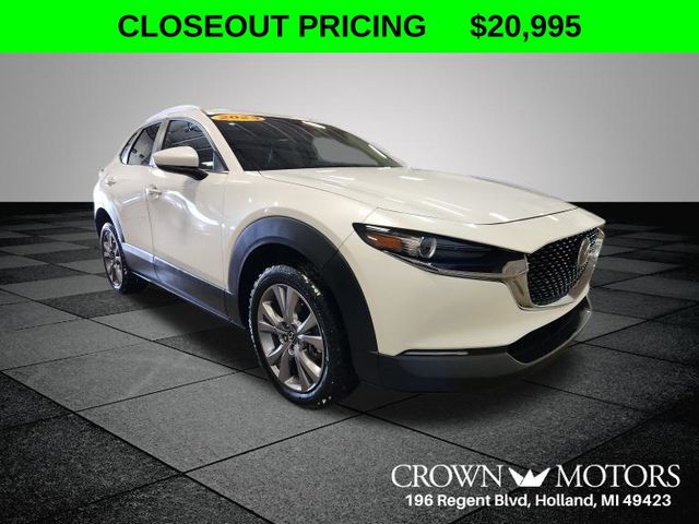 Snowflake White Pearl Mica 2023 Mazda CX-30 2.5 S Preferred AWD SUV / Crossover All-Wheel Drive 6-Speed Automatic