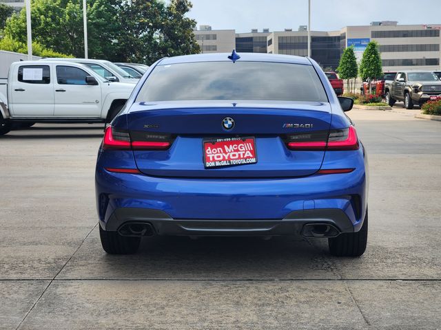 2022 BMW 3 Series M340i xDrive Blue at Bayway Cadillac Southwest