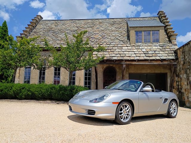Silver 2003 Porsche Boxster Convertible Rear-Wheel Drive 5-Speed Manual Overdrive