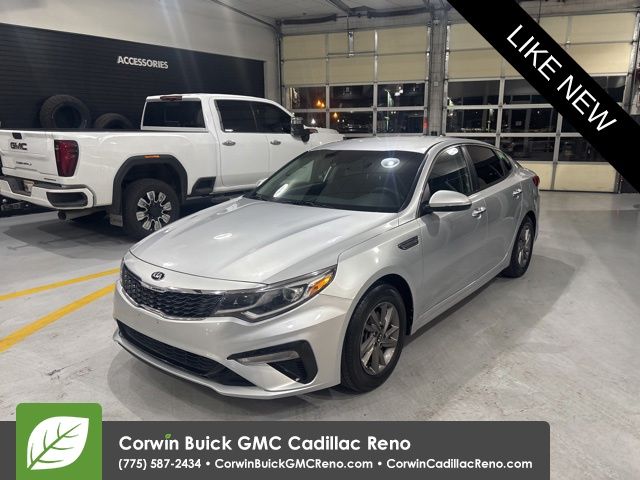 Sparkling Silver 2020 Kia Optima LX FWD Sedan Front-Wheel Drive 6-Speed Automatic