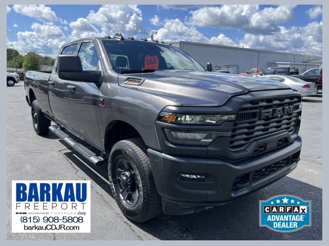 Gray (Granite Crystal Metallic Clearcoat) 2025 RAM 2500 Pickup Truck Four-Wheel Drive 8-Speed Automatic