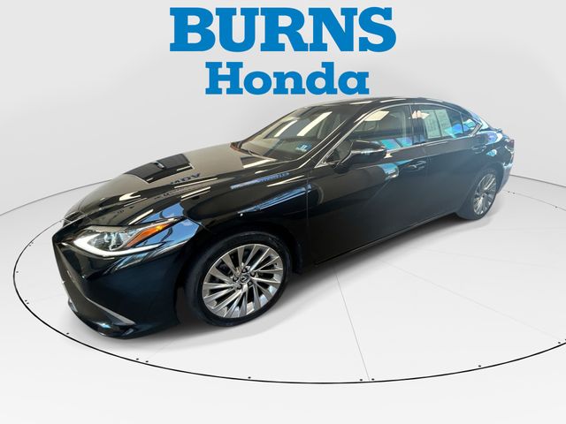 Black (Obsidian) 2020 Lexus ES 350 Luxury FWD Sedan Front-Wheel Drive 8-Speed Automatic
