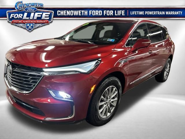 Cherry Red Tintcoat 2024 Buick Enclave SUV / Crossover Four-Wheel Drive 9-Speed Automatic