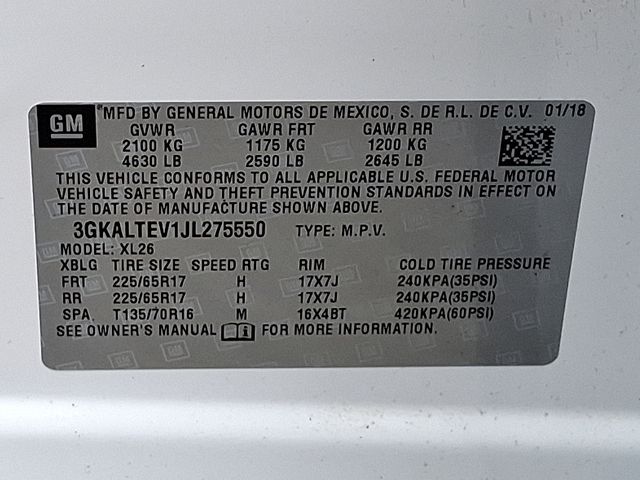 used 2018 GMC Terrain car, priced at $13,902