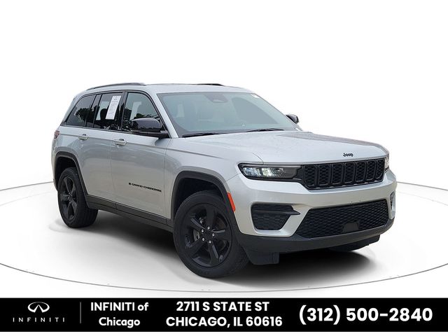 Silver Zynith 2023 Jeep Grand Cherokee SUV / Crossover Four-Wheel Drive 8-Speed Automatic