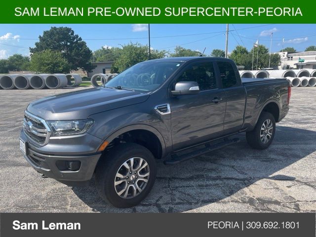 Gray (Magnetic) 2019 Ford Ranger Pickup Truck Four-Wheel Drive Automatic