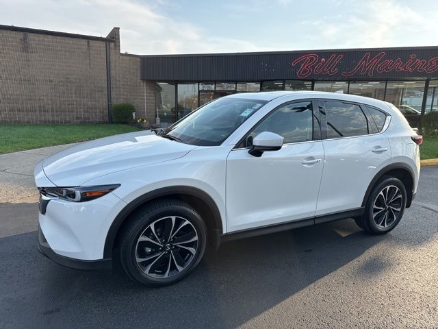 Rhodium White Metallic 2023 Mazda CX-5 2.5 S Premium AWD SUV / Crossover All-Wheel Drive 6-Speed Automatic