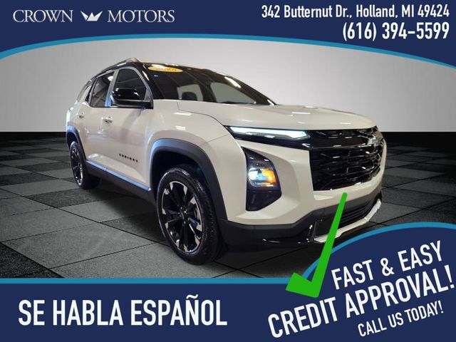 Pearl 2025 Chevrolet Equinox SUV / Crossover Four-Wheel Drive 8-Speed Automatic