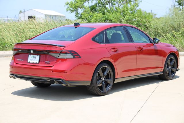 2023 Honda Accord Hybrid Sport-L Red at DeMontrond Automotive Group