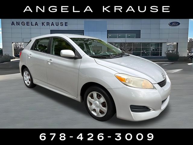 Classic Silver Metallic 2009 Toyota Matrix Hatchback Front-Wheel Drive 4-Speed Automatic