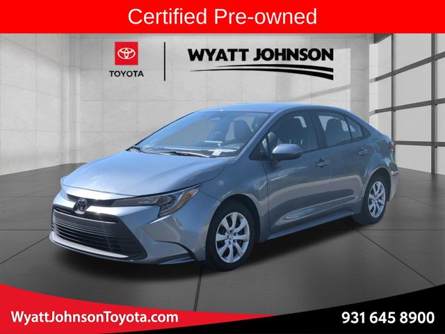 Celestite 2024 Toyota Corolla LE FWD Sedan Front-Wheel Drive Continuously Variable Transmission