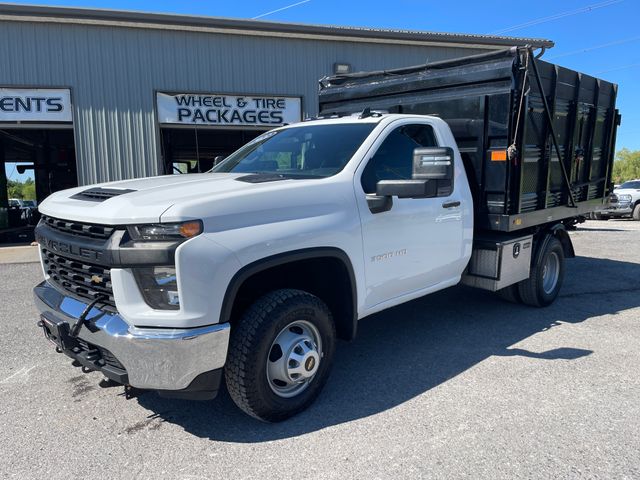 2022 Chevrolet Silverado 3500HD Work Truck - Summit White exterior view 3