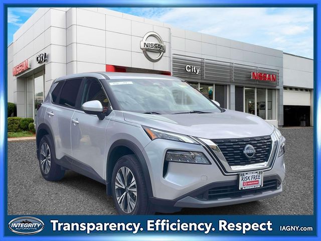 Brilliant Silver Metallic 2023 Nissan Rogue SUV / Crossover All-Wheel Drive Continuously Variable Transmission