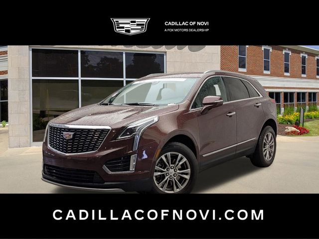 Rosewood Metallic 2023 Cadillac XT5 Premium Luxury AWD SUV / Crossover Four-Wheel Drive 9-Speed Automatic
