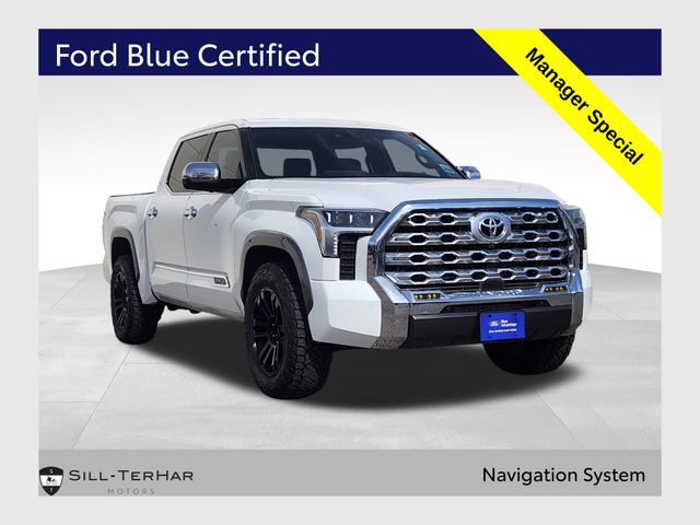Pearl 2023 Toyota Tundra Pickup Truck Four-Wheel Drive Automatic