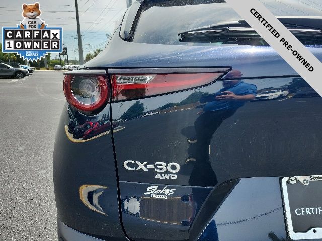 2023 Mazda CX-30 2.5 S Select Package Blue at Stokes Mazda