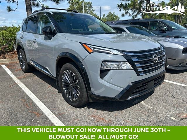 Boulder Gray/Super Black 2026 Nissan Rogue SUV / Crossover All-Wheel Drive Continuously Variable Transmission