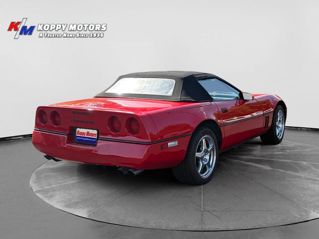 1988 Chevrolet Corvette Base - Red exterior view 5