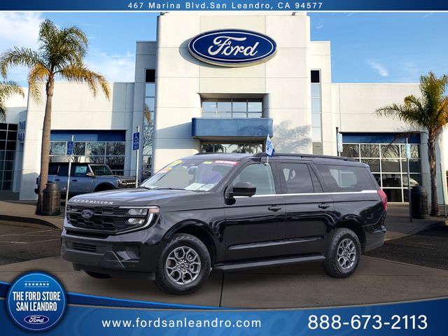 Agate Black Metallic 2025 Ford Expedition SUV / Crossover Four-Wheel Drive Automatic
