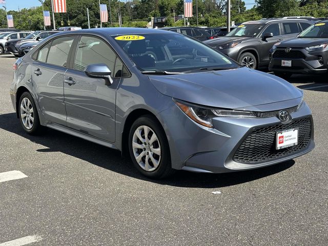 Celestite 2022 Toyota Corolla LE FWD Sedan Front-Wheel Drive Continuously Variable Transmission