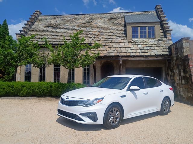 Snow White Pearl 2020 Kia Optima LX FWD Sedan Front-Wheel Drive 6-Speed Automatic