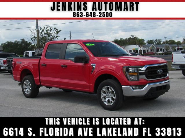 Race Red 2023 Ford F-150 Pickup Truck Four-Wheel Drive Automatic
