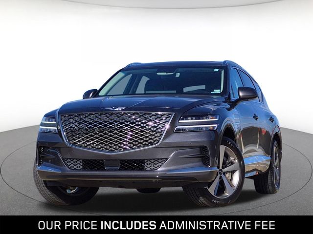 Himalayan Gray 2021 Genesis GV80 SUV / Crossover All-Wheel Drive 8-Speed Automatic