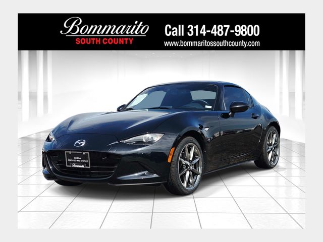 Jet Black 2023 Mazda MX-5 Miata Convertible Rear-Wheel Drive 6-Speed Automatic