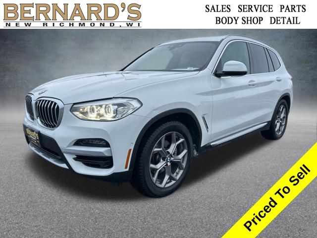 Alpine White 2021 BMW X3 xDrive30i AWD SUV / Crossover All-Wheel Drive 8-Speed Automatic