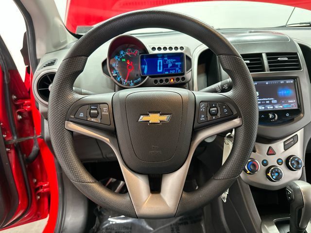 2015 Chevrolet Sonic LT Red at Klick Lewis Buick Chevrolet